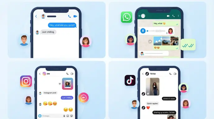 Meaning in Chat, WhatsApp, Instagram and TikTok